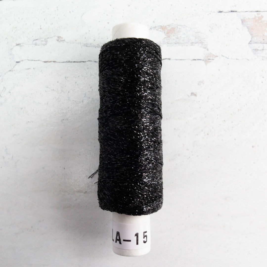 Olympus Metallic Embroidery Floss - Black (#15)