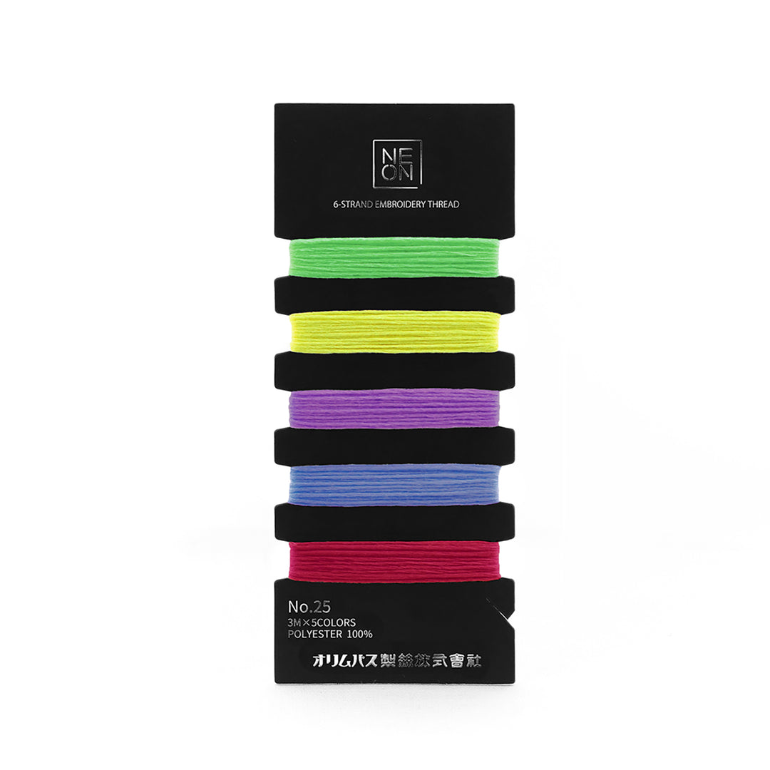 Olympus Neon Floss Set - Mineral (#5)