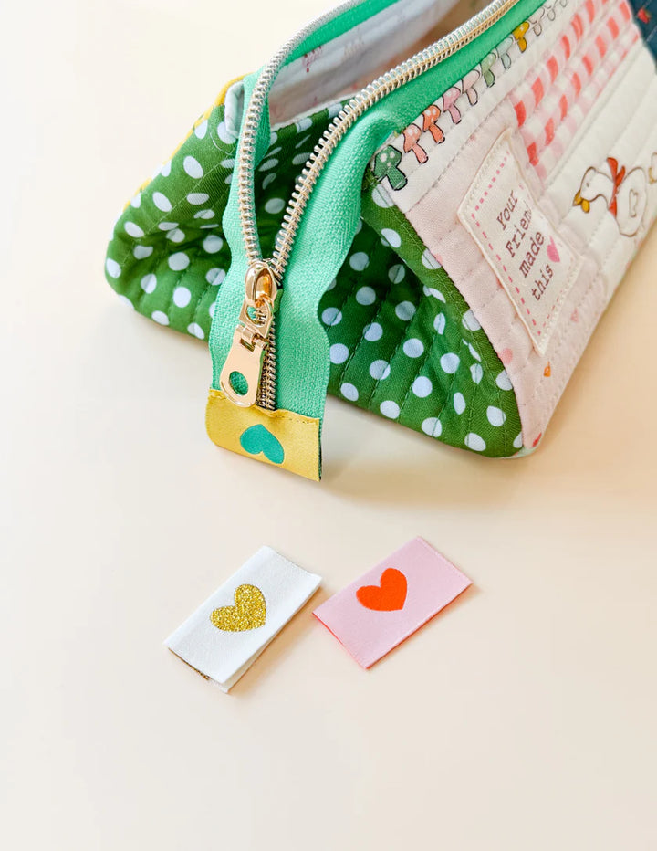 Open Up Box Pouch Paper Sewing Pattern