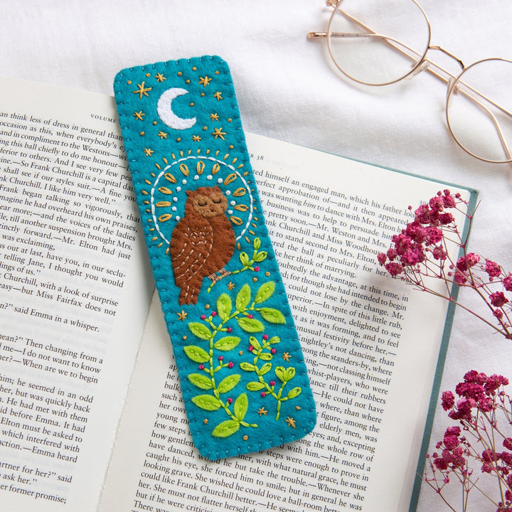 Owl Bookmark Felt Craft Kit