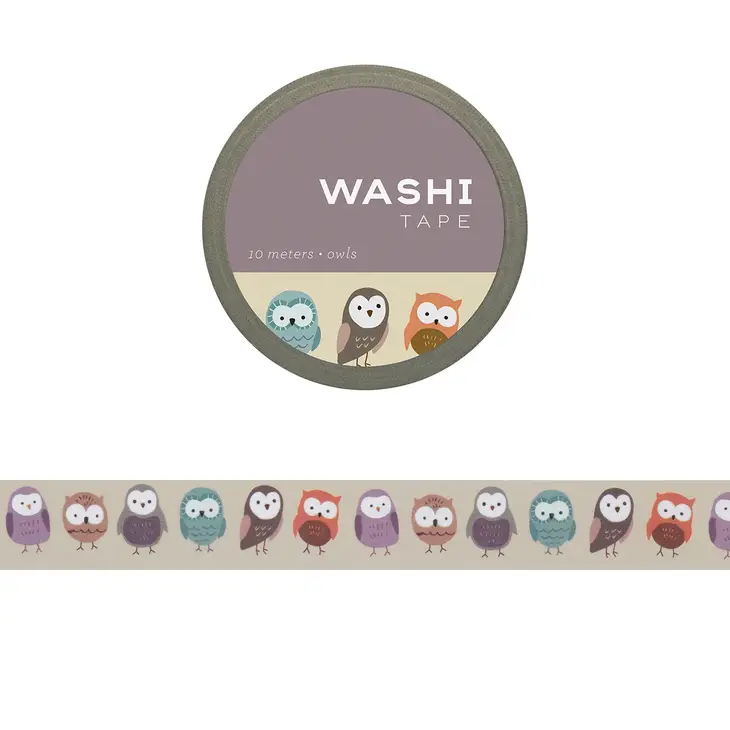 Owls Washi Tape