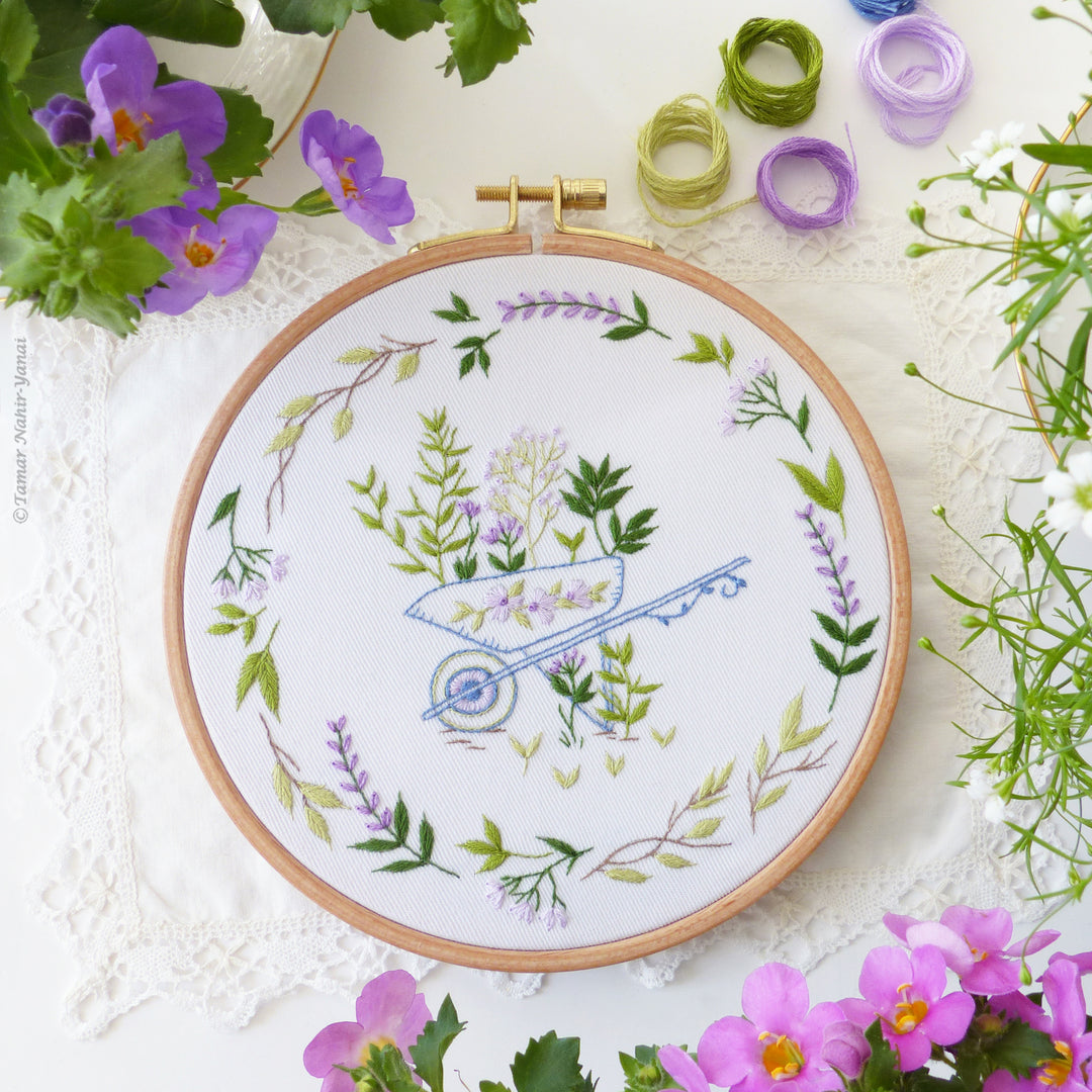 Gardening Embroidery Kit