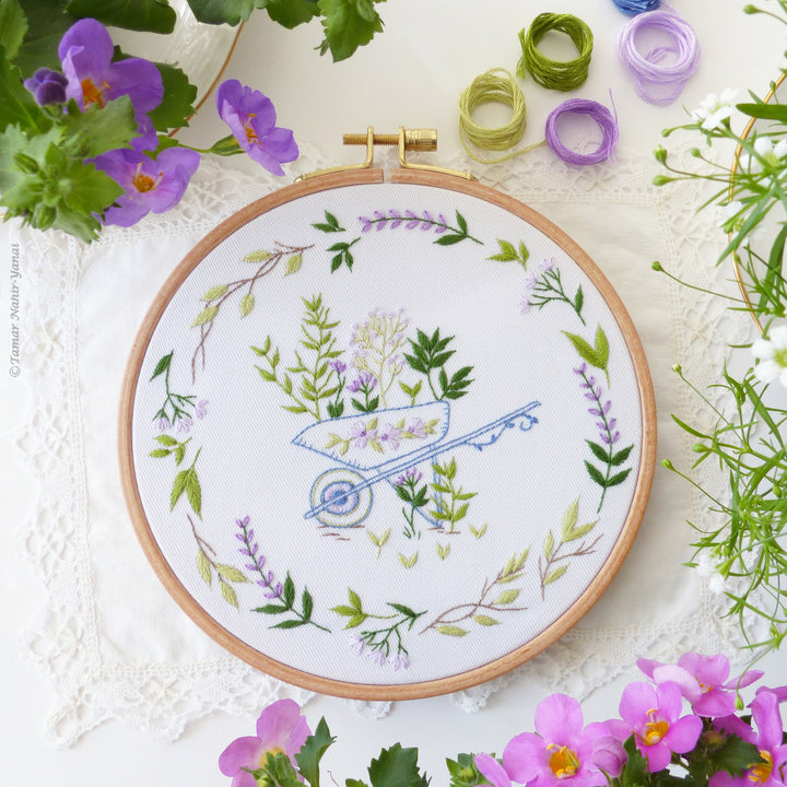 Gardening Embroidery Kit