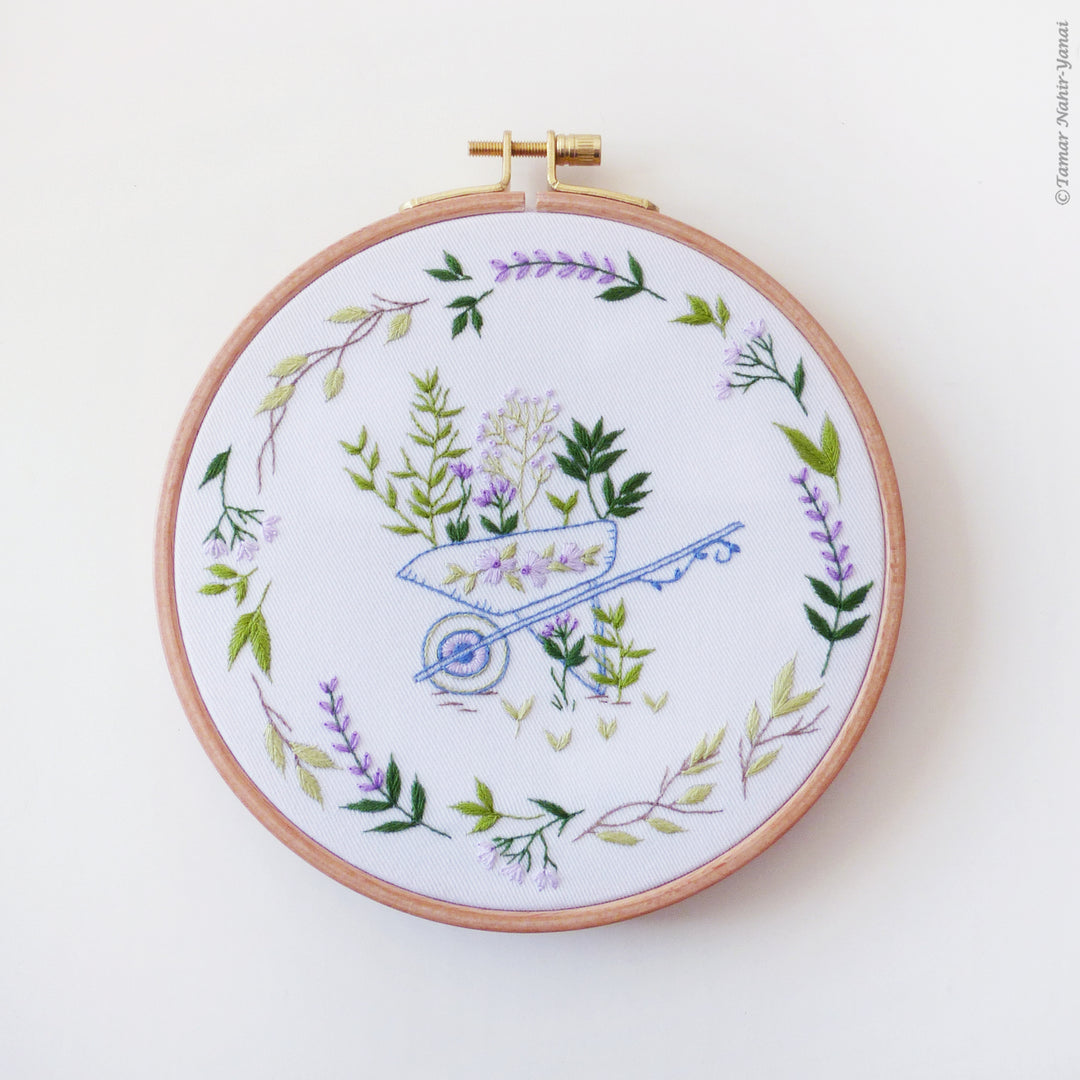 Gardening Embroidery Kit