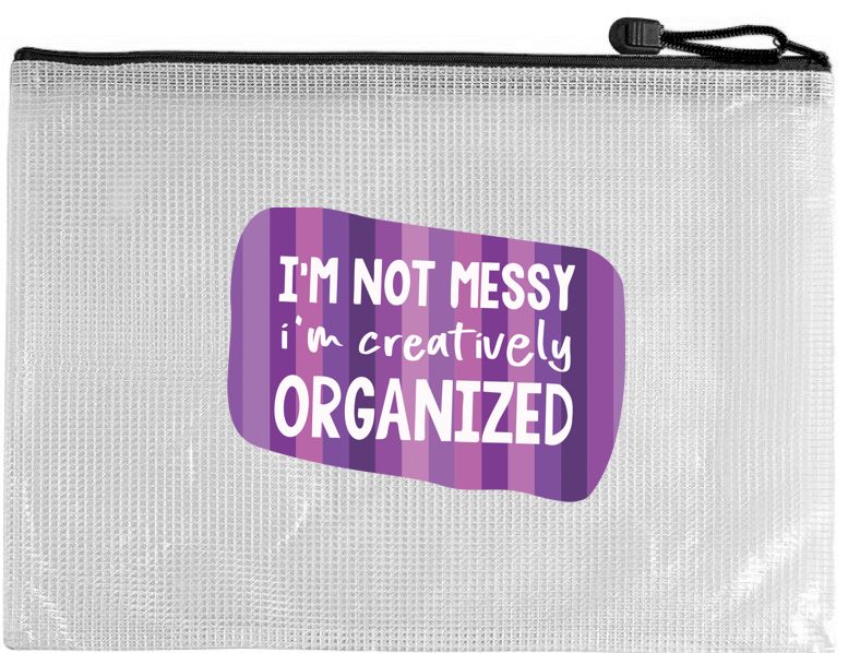 Snarky Zippered Project Bags - Creatively Organized