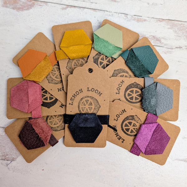 Leather Hexagonal Palm Thimble – Snuggly Monkey