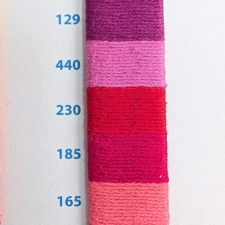 Hilo Vela El Globo Embroidery Thread (8m Skeins) - Coral Bougainvillea