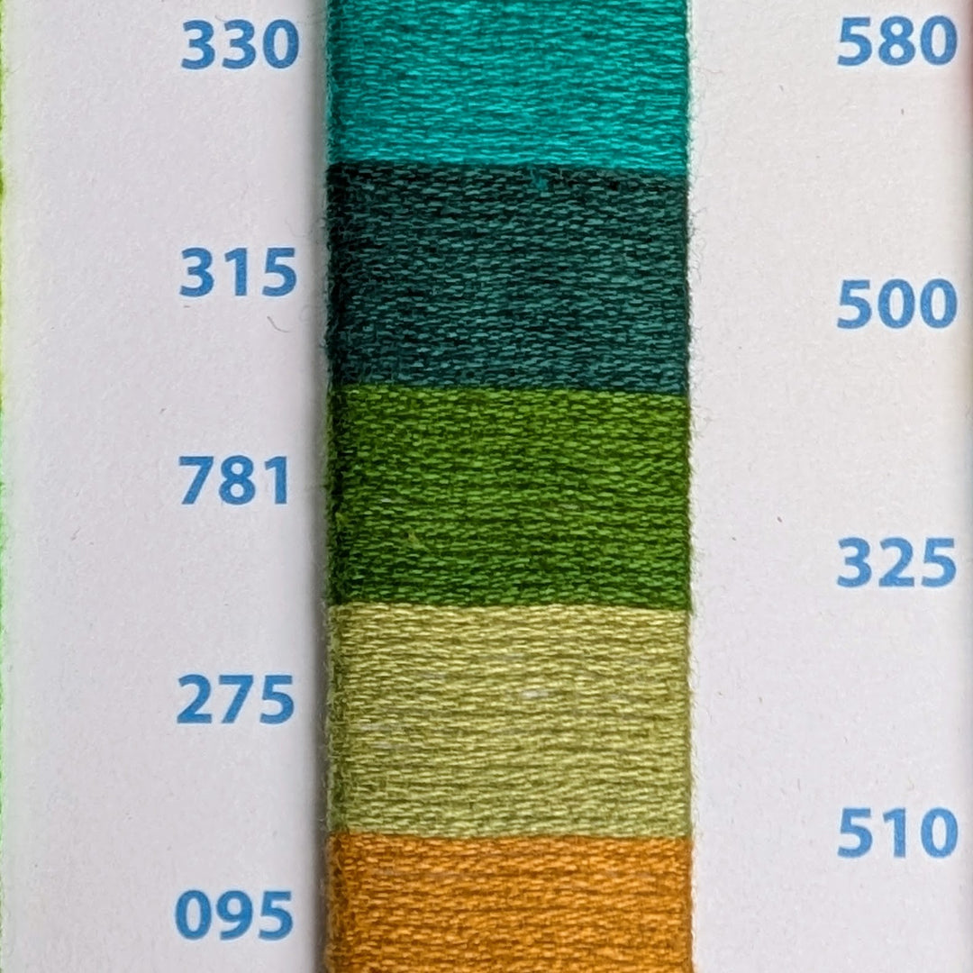 Hilo Vela El Globo Embroidery Thread (8m Skeins) - Jade to Gold