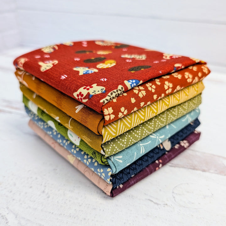 Japanese Fabric Rainbow Fat Quarter Bundle