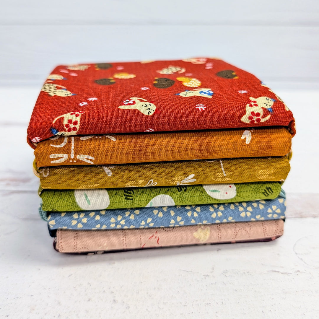 Japanese Fabric Rainbow Fat Quarter Bundle