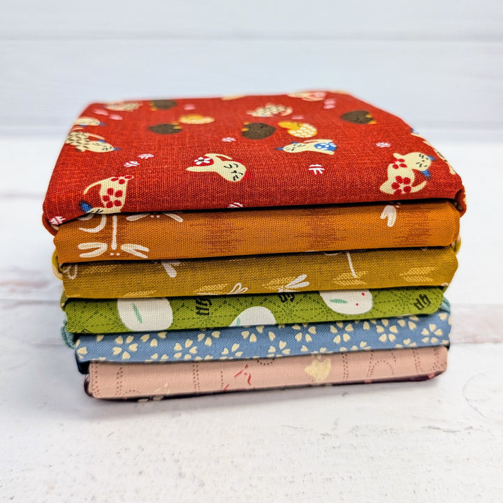 Japanese Fabric Rainbow Fat Quarter Bundle