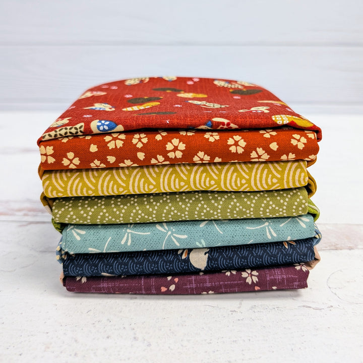 Japanese Fabric Rainbow Fat Quarter Bundle