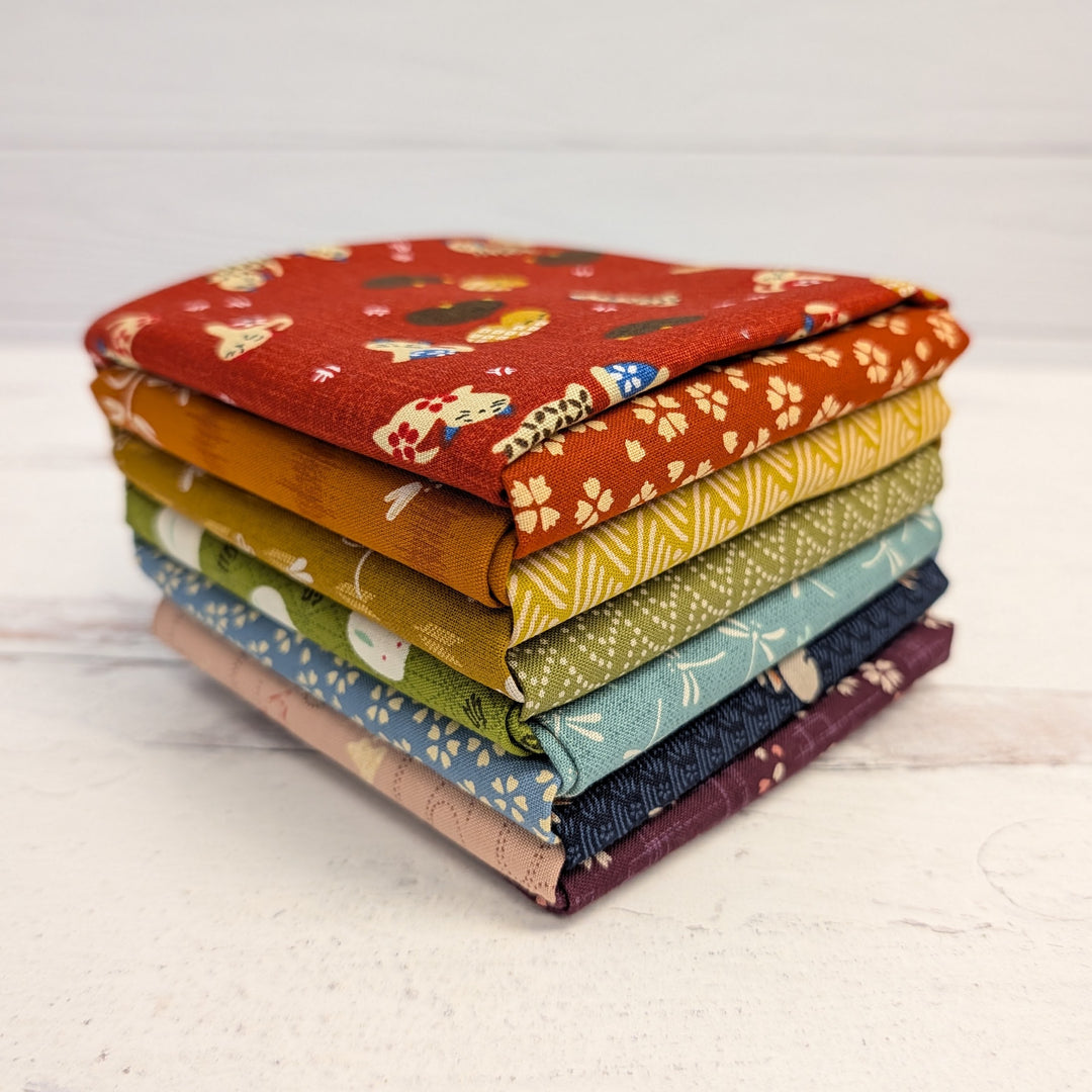 Japanese Fabric Rainbow Fat Quarter Bundle