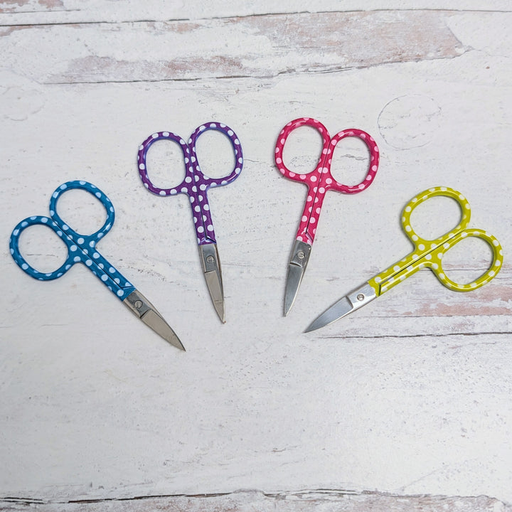 Polka Dot Embroidery Scissors