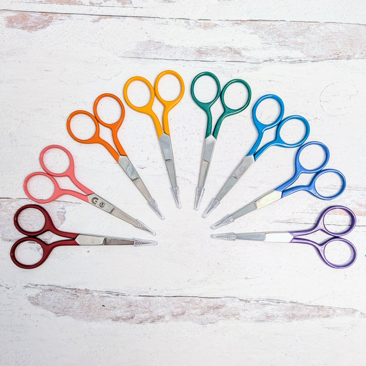 Colorful 4 inch Embroidery Scissors
