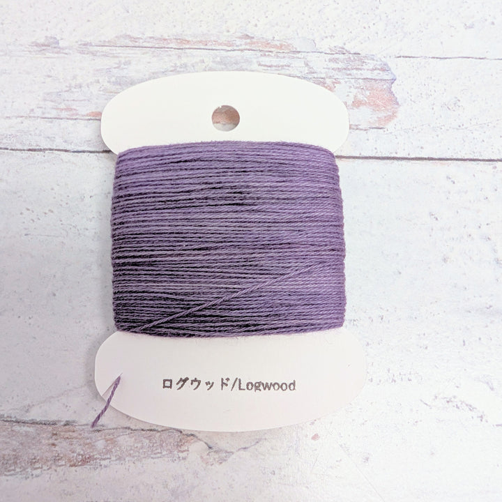 Natural Dyed Japanese Sashiko Thread - Logwood 2 (126)