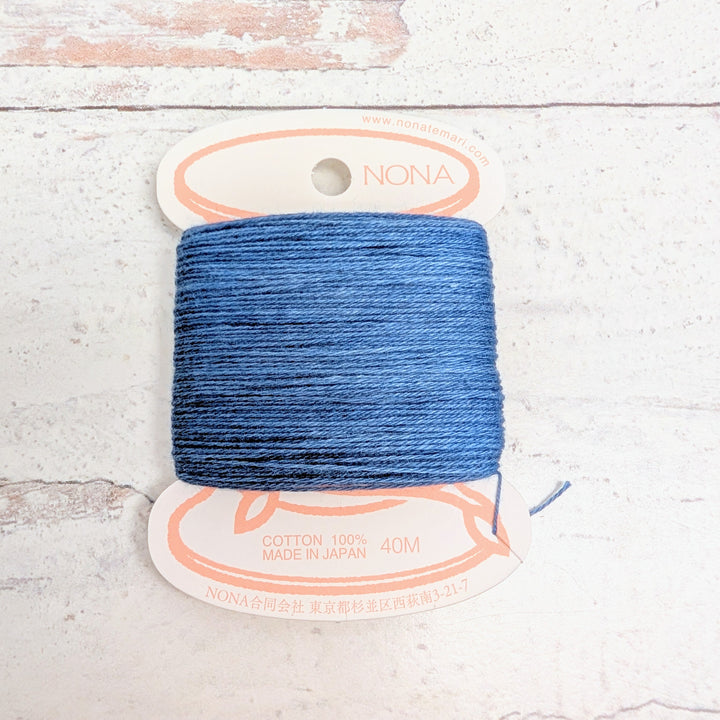 Natural Dyed Japanese Sashiko Thread - Indigo 3 (123)