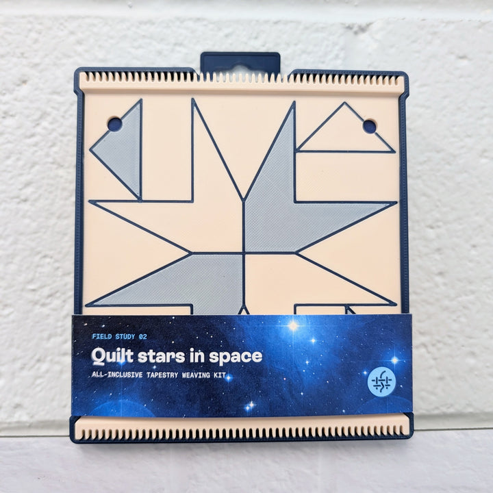 Loom Weaving Kit - Quilt Stars in Space Series