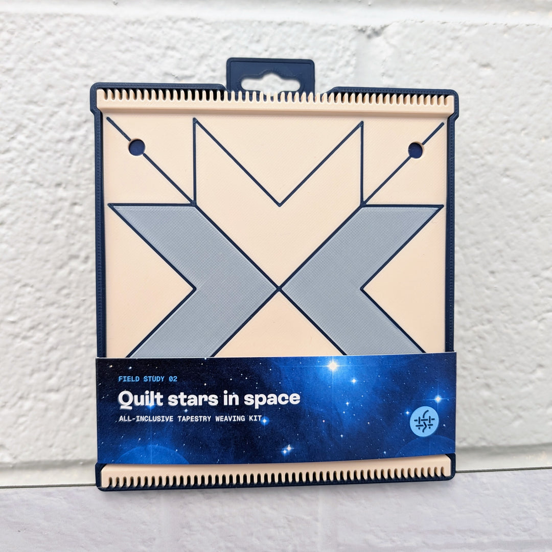 Loom Weaving Kit - Quilt Stars in Space Series