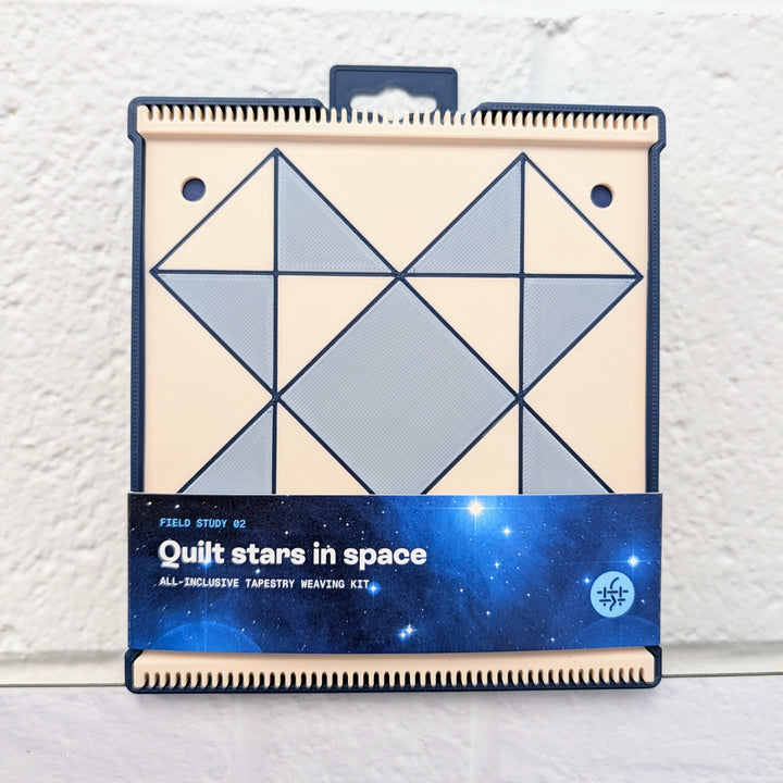 Loom Weaving Kit - Quilt Stars in Space Series