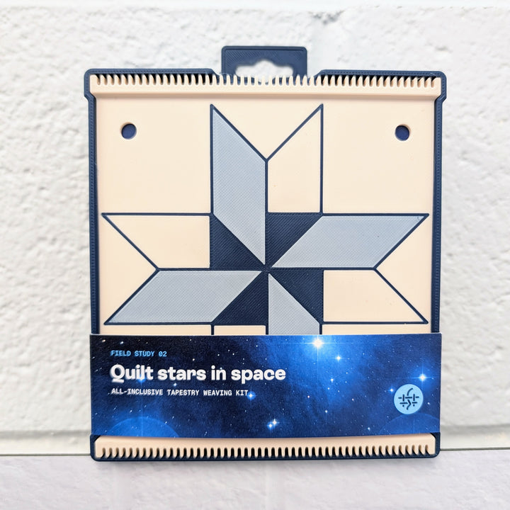 Loom Weaving Kit - Quilt Stars in Space Series