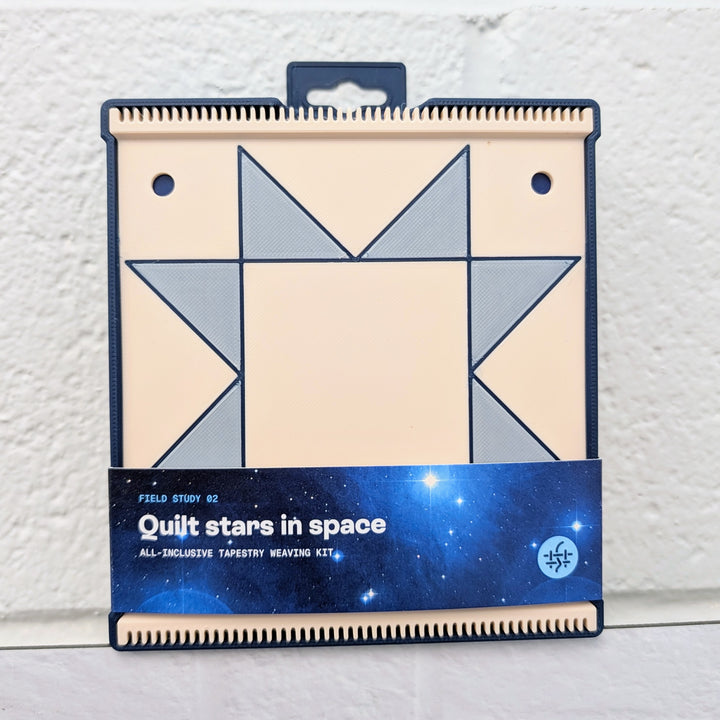 Loom Weaving Kit - Quilt Stars in Space Series