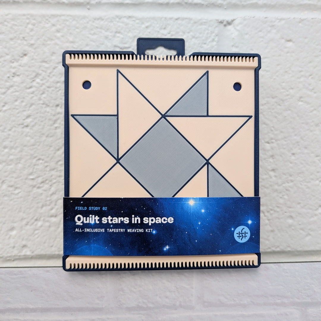 Loom Weaving Kit - Quilt Stars in Space Series