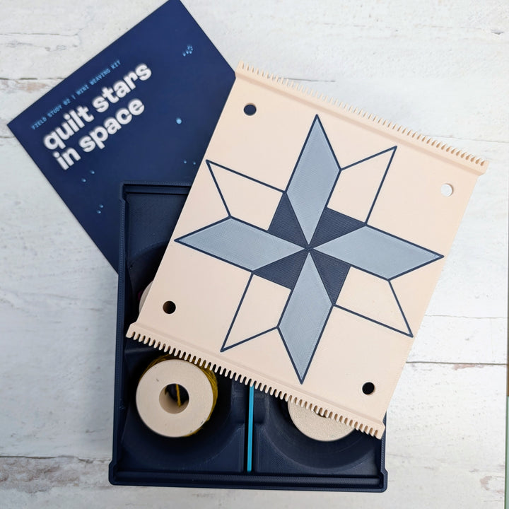 Loom Weaving Kit - Quilt Stars in Space Series