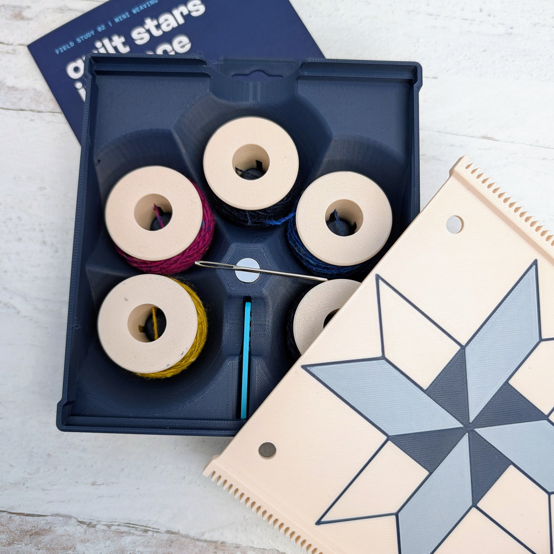 Loom Weaving Kit - Quilt Stars in Space Series