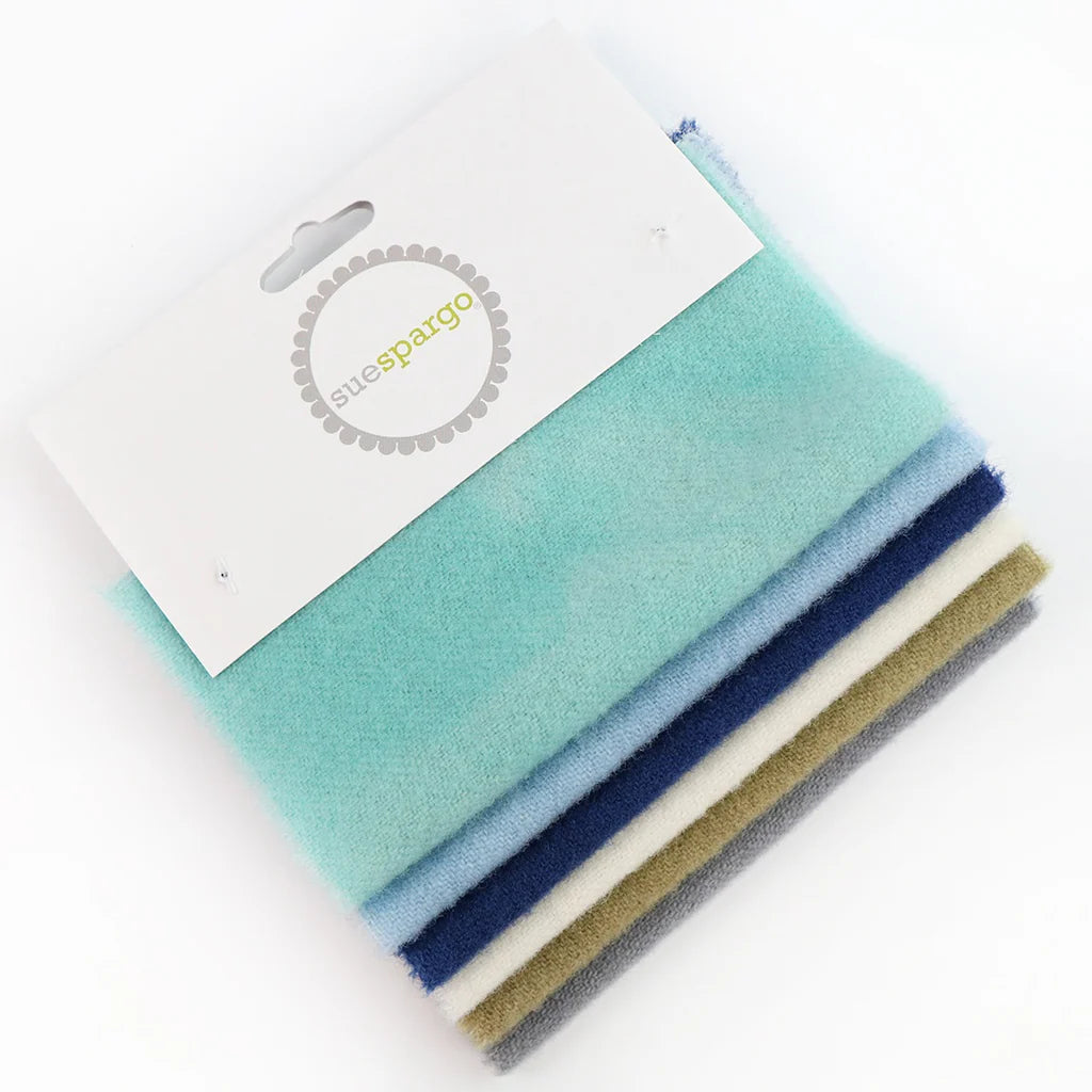 Hand Dyed Wool Bundle - Solids Coastal – Snuggly Monkey