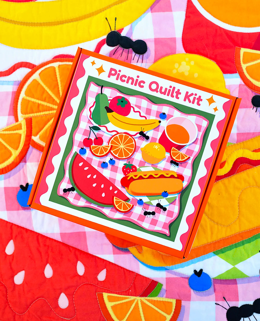 Picnic Whole Cloth Quilt Kit