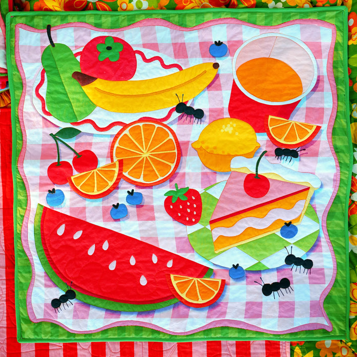 Picnic Whole Cloth Quilt Kit
