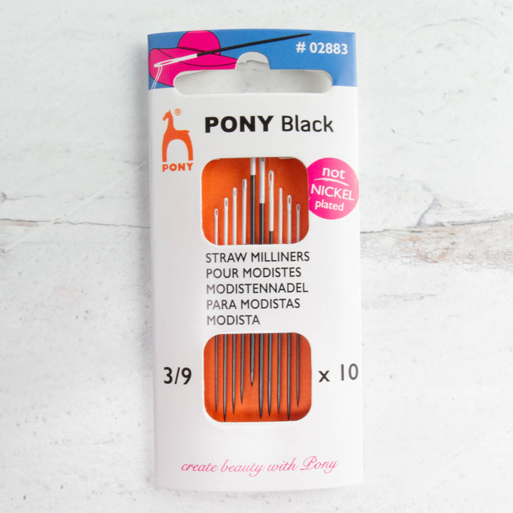 Hypoallergenic Nickel-Free Milliner / Straw Needles