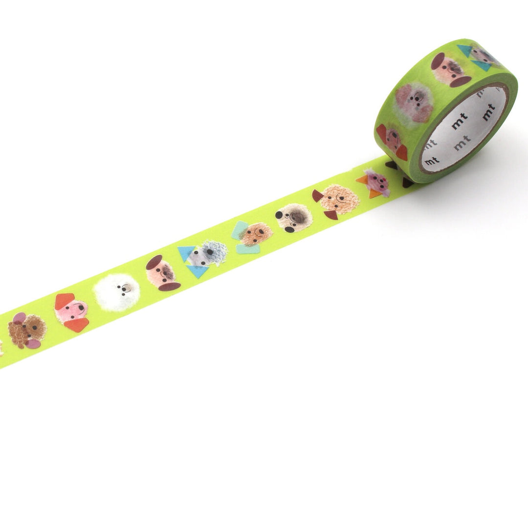 Japanese Washi Tape - Puppy Face