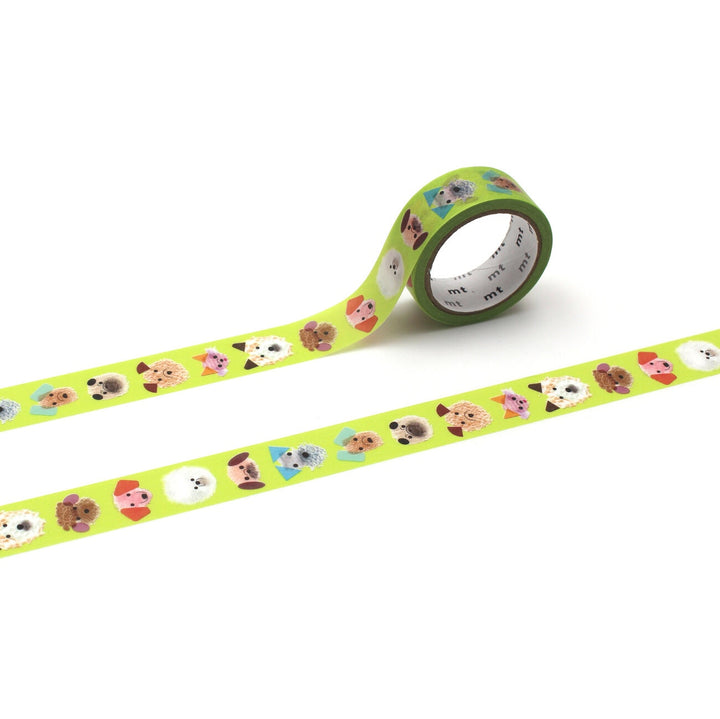 Japanese Washi Tape - Puppy Face