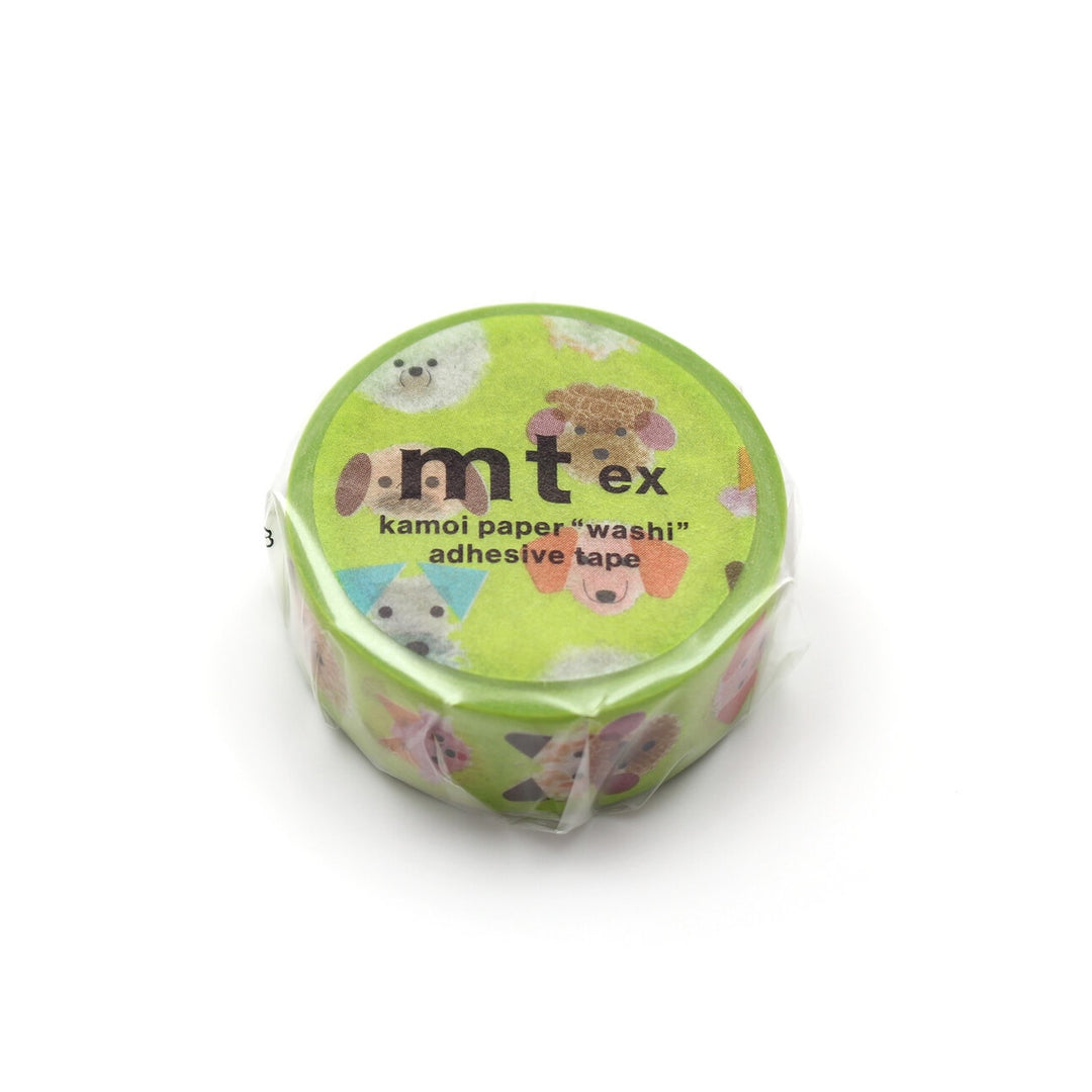 Japanese Washi Tape - Puppy Face