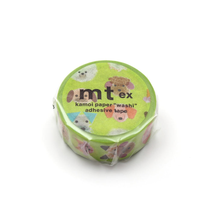 Japanese Washi Tape - Puppy Face
