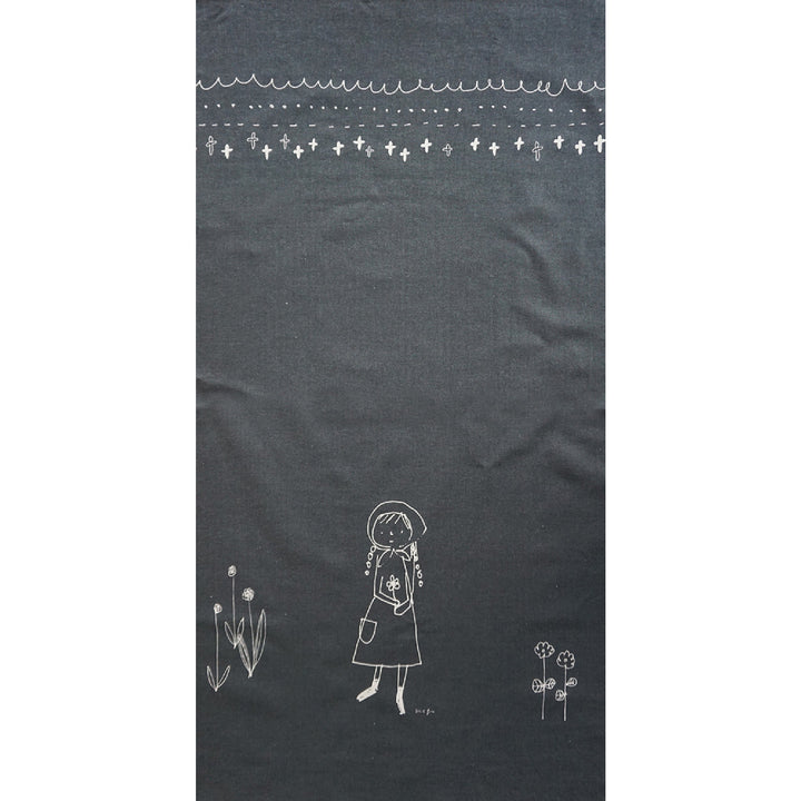Girl with Riding Hood Large Embroidery Panel