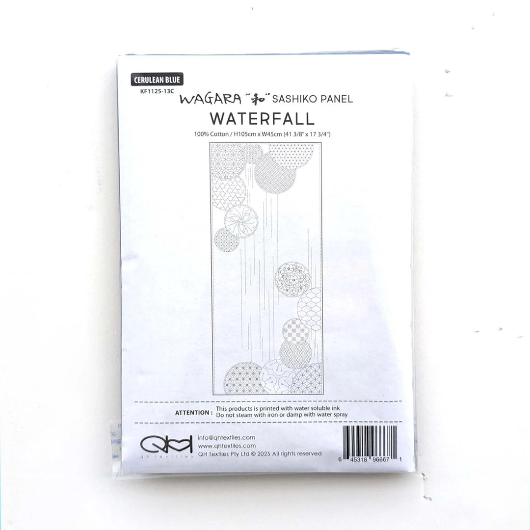 Large Sashiko Sampler - Waterfall