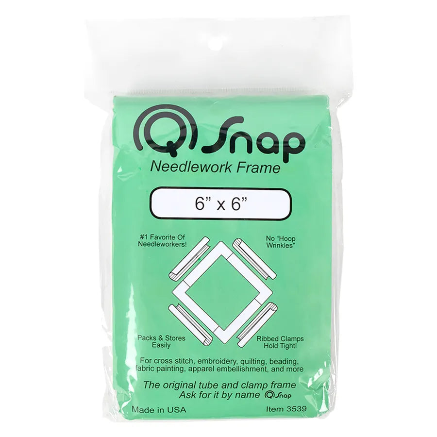 a 6 inch q snap frame in its packaging