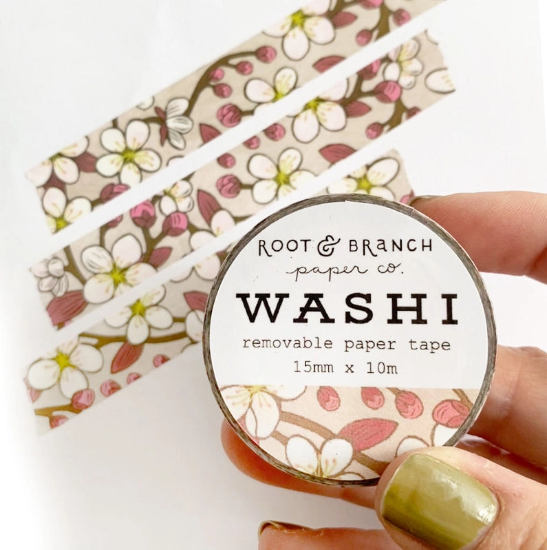 Cherry Blossom Floral Washi Tape