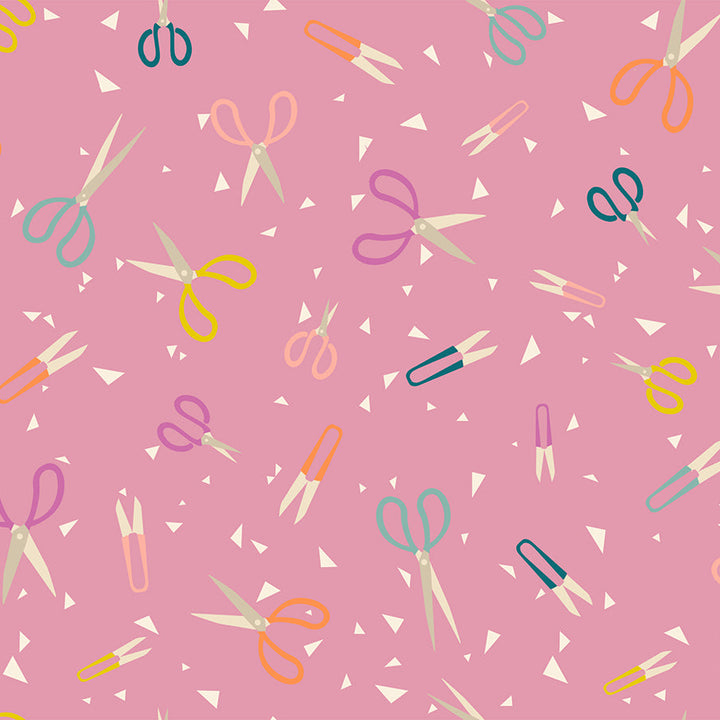 Ruby Star Society Paper Cuts 2 - Scissors & Snips on Plum (RS1111 13)