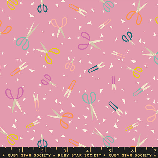 Ruby Star Society Paper Cuts 2 - Scissors & Snips on Plum (RS1111 13)