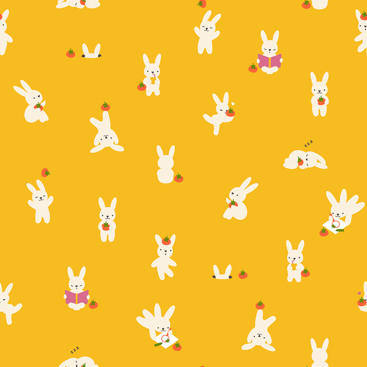 Ruby Star Society PERSIMMON - Bunnies on Dandelion (RSS1813)