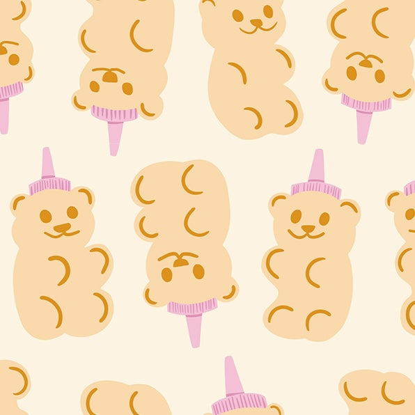 Ruby Star Society Egg & Friends - Honey Bears on Natural (RS3092 11)