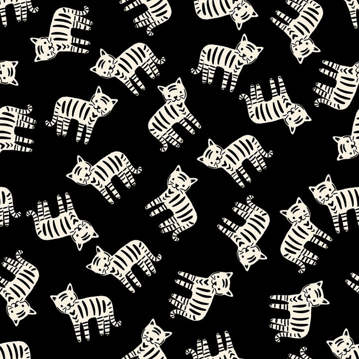Ruby Star Society 1-800-Calico - Tigers on Black (RS416615)
