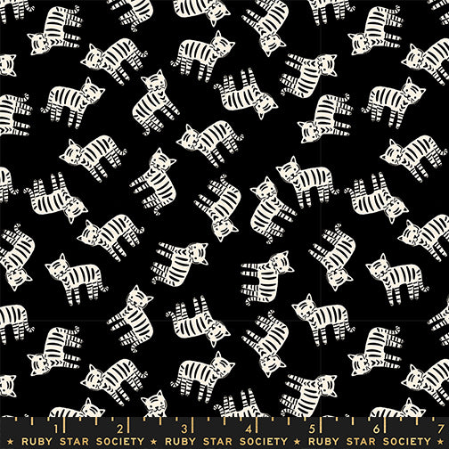 Ruby Star Society 1-800-Calico - Tigers on Black (RS416615)