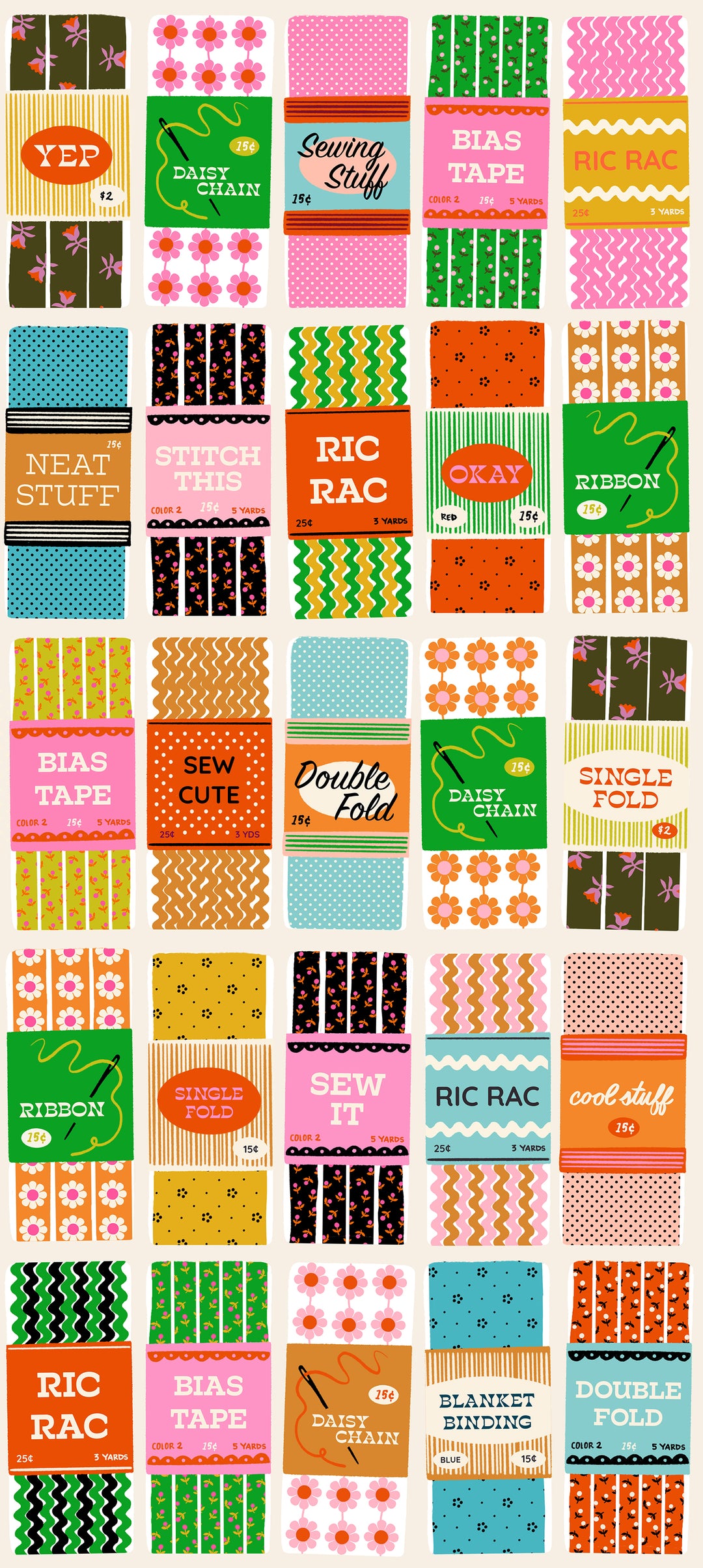 Ruby Star Society 1-800-NOTIONS - Sew Cute in Shell (RS520711)