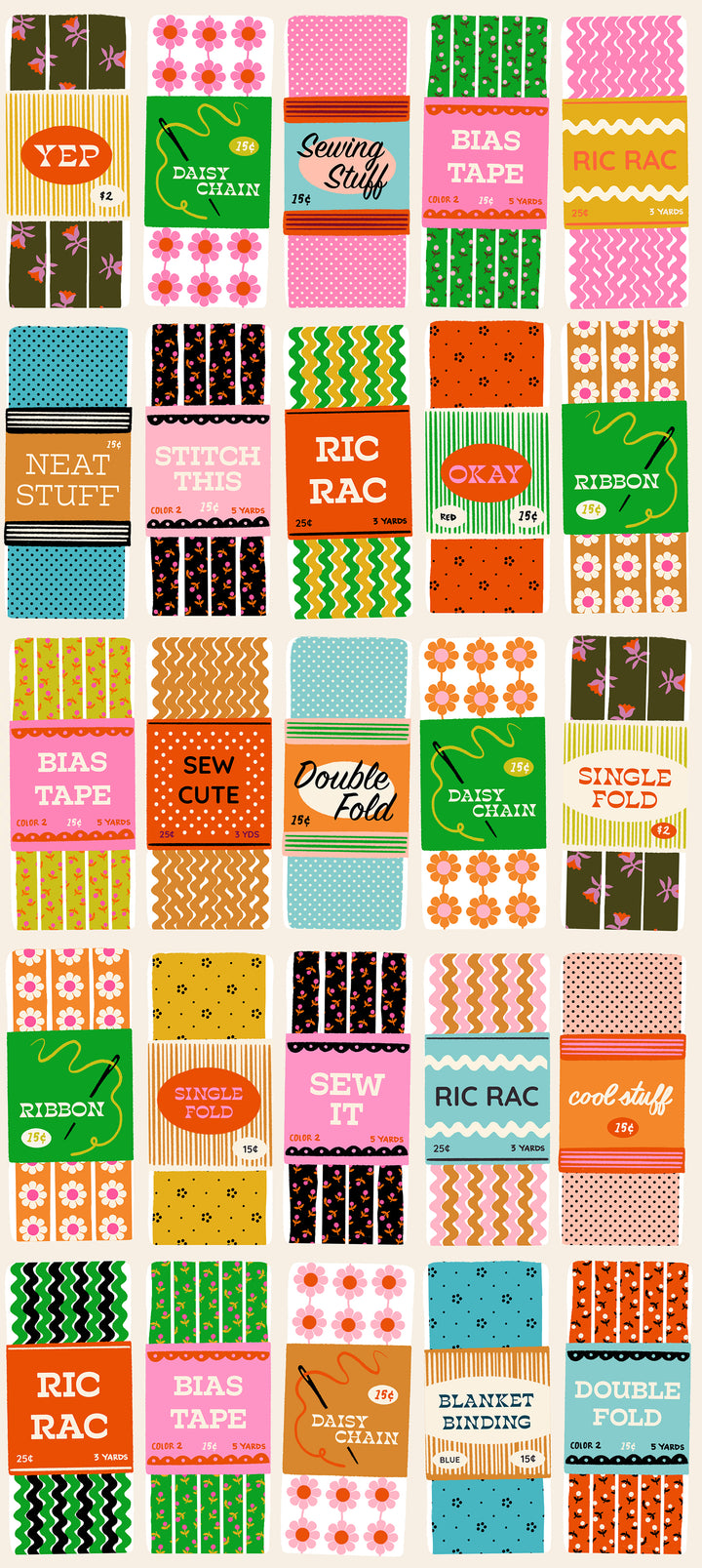 Ruby Star Society 1-800-NOTIONS - Sew Cute in Shell (RS520711)
