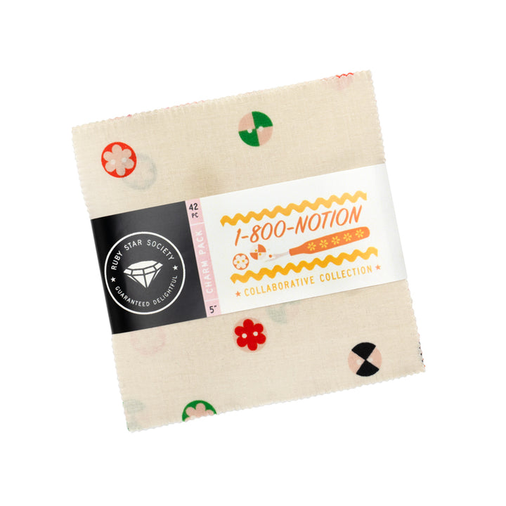 5" Cotton Fabric Charm Pack - Ruby Star Society 1-800-Notions